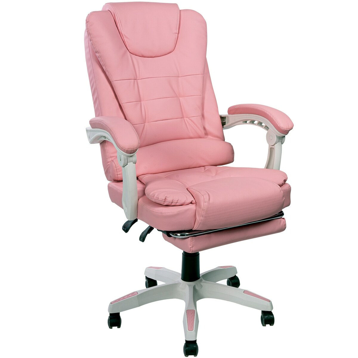 Bild 1 von Schreibtischstuhl Design Bürostuhl Racing Chair Chefsessel Gamingstuhl Fußstütze