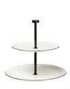 Bild 1 von ASA SELECTION Etagere 2-stufig LIGNE NOIRE, Bone China