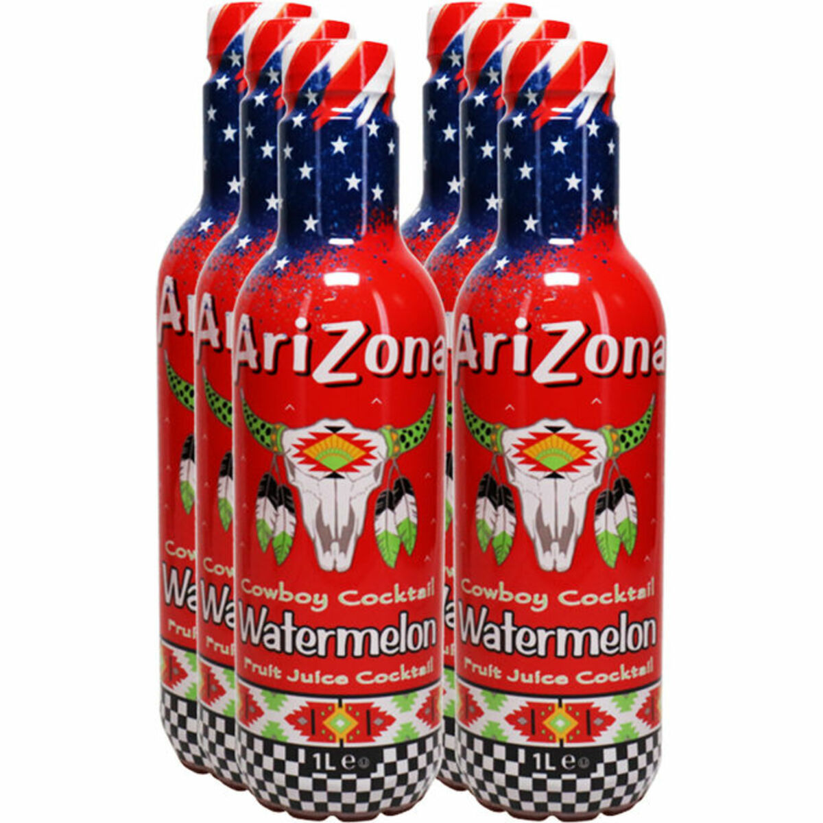 Bild 1 von Arizona Cowboy Cocktail Wassermelone, 6er Pack (EINWEG) zzgl. Pfand