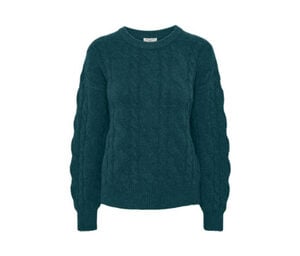 Strickpullover, petrol