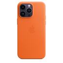 Bild 1 von iPhone 14 Pro Max Leder Case mit MagSafe - Orange Handyhülle