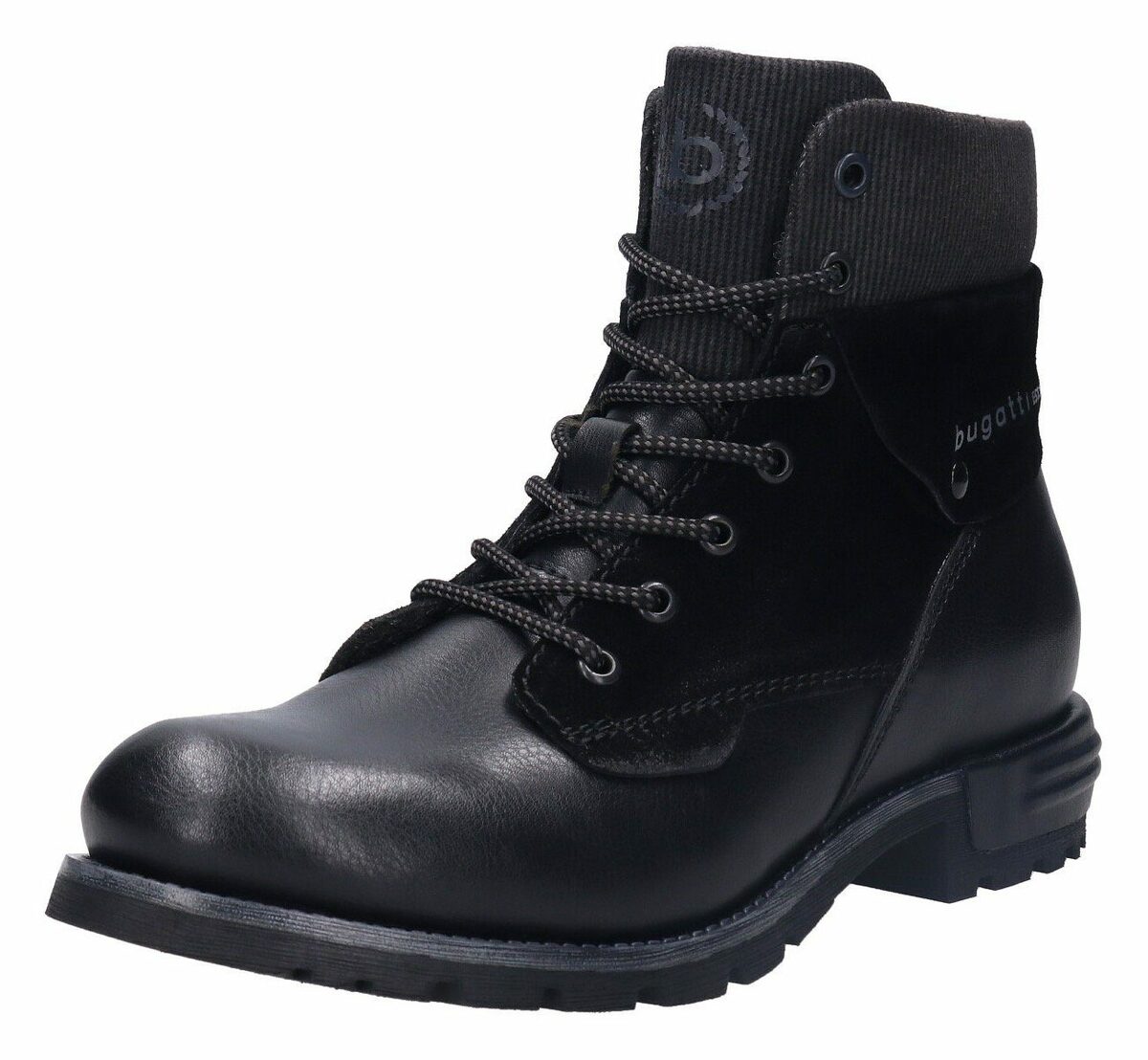 Bild 1 von bugatti Schnürstiefel mit praktischem Innenreißverschluss