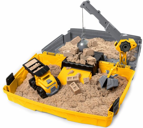 Bild 3 von Spin Master Kreativset Kinetic Sand, Baustellen Koffer, Made in Europe