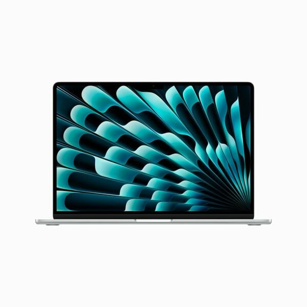 Bild 1 von MacBook Air 15 Zoll, 2023, Silber, M2, 8-Core-CPU, 10-Core-GPU, 8 GB, 256 GB SSD