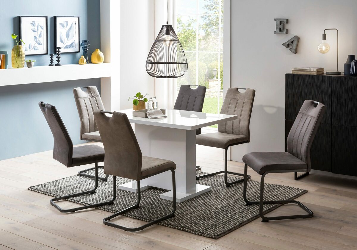 Bild 2 von HELA Säulen-Esstisch Silvana T, Breite 120 cm