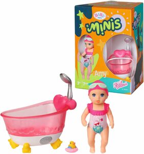 Baby Born Minipuppe Baby born® Minis Badewanne, inklusive Baby born® Mini Puppe