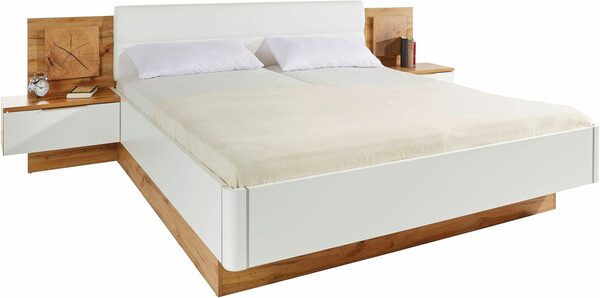 Bild 3 von Schlafkontor Bettanlage Capri, mit 2 Nachttischen und integrierter LED-Beleuchtung