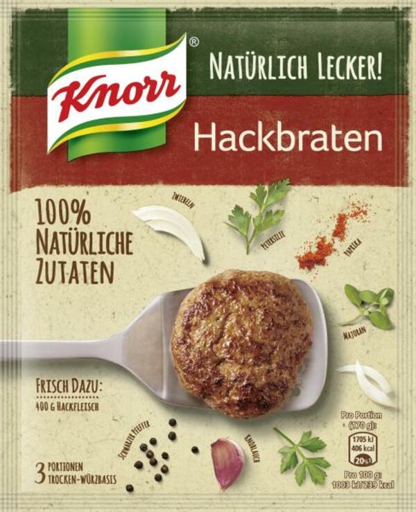 Bild 1 von Knorr Natürlich Lecker! Hackbraten