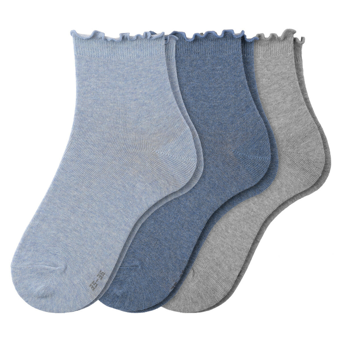 Bild 1 von 3 Paar Damen Socken