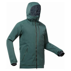 Skijacke Herren Freeride - FR500 grün