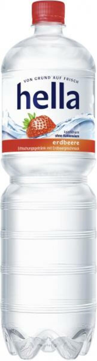 Bild 1 von Hella Erfrischungsgetränk Erdbeere (Einweg)