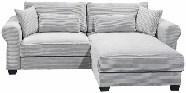 Bild 1 von ED EXCITING DESIGN Ecksofa Angelina, mit Bettfunktion und Bettkasten, sowie Rücken-, Nieren- und Zierkissen