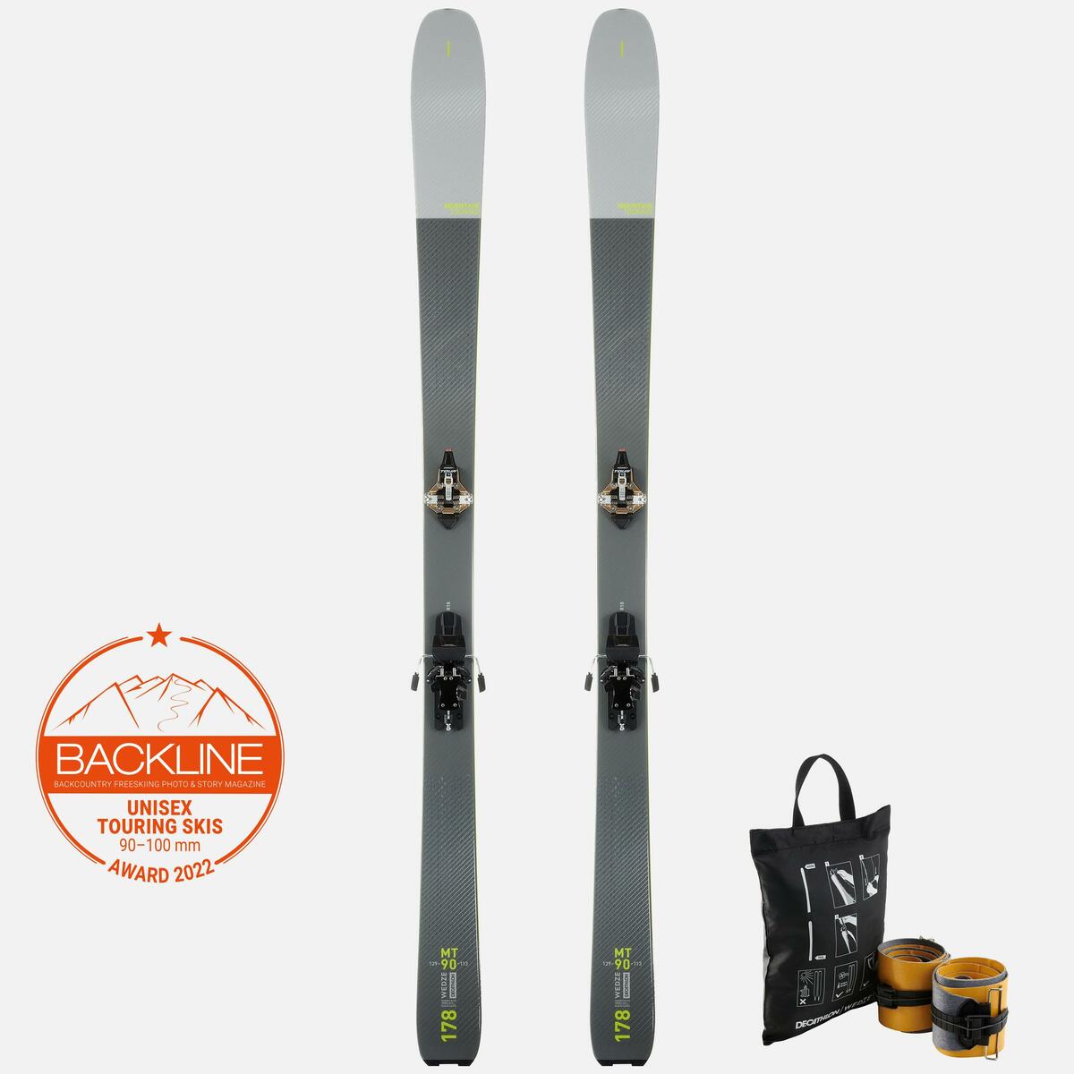 Bild 1 von Tourenskiset inkl. Tour Free-Bindungen und Fellen - MT90