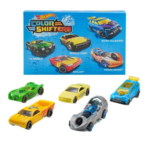 Bild 1 von Hot Wheels Die-Cast Color Shifters 5er Geschenkset Spielzeugautos Spielautos