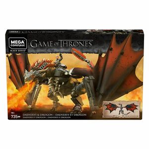 Mattel GKG97 - Mega Construx - Game of Thrones - Bauset, Deanerys & Drogon