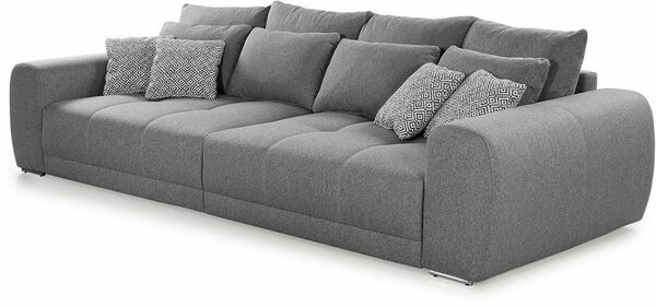 Bild 1 von Jockenhöfer Gruppe Big-Sofa Moldau, Inklusive loser Rücken- und Zierkissen, frei im Raum stellbar