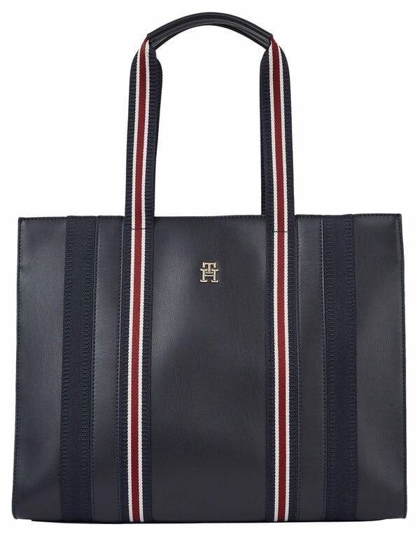 Bild 1 von Tommy Hilfiger Shopper TH IDENTITY MED TOTE CORP, mit TH-Monogramm vorne