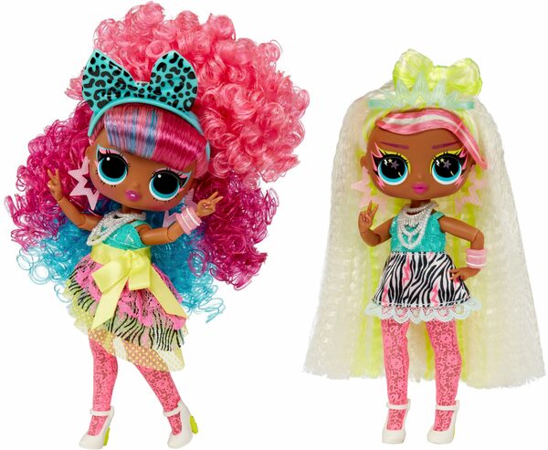 Bild 4 von L.O.L. SURPRISE! Anziehpuppe L.O.L. Surprise Tweens Surprise Swap - Curls-2- Crimps Cora, mit zusätzlichem Kopf im anderem Look