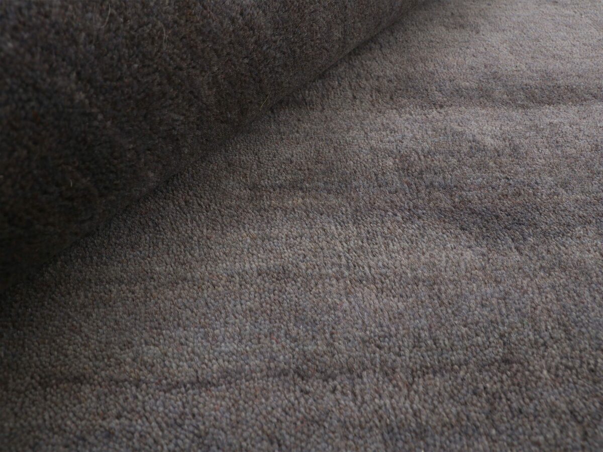 Bild 4 von Wollteppich Gabbeh-Uni, carpetfine, quadratisch, Höhe: 15 mm, reine Wolle, handgewebt, Gabbeh Loom Tiermotiv, Sonderform Quadrat