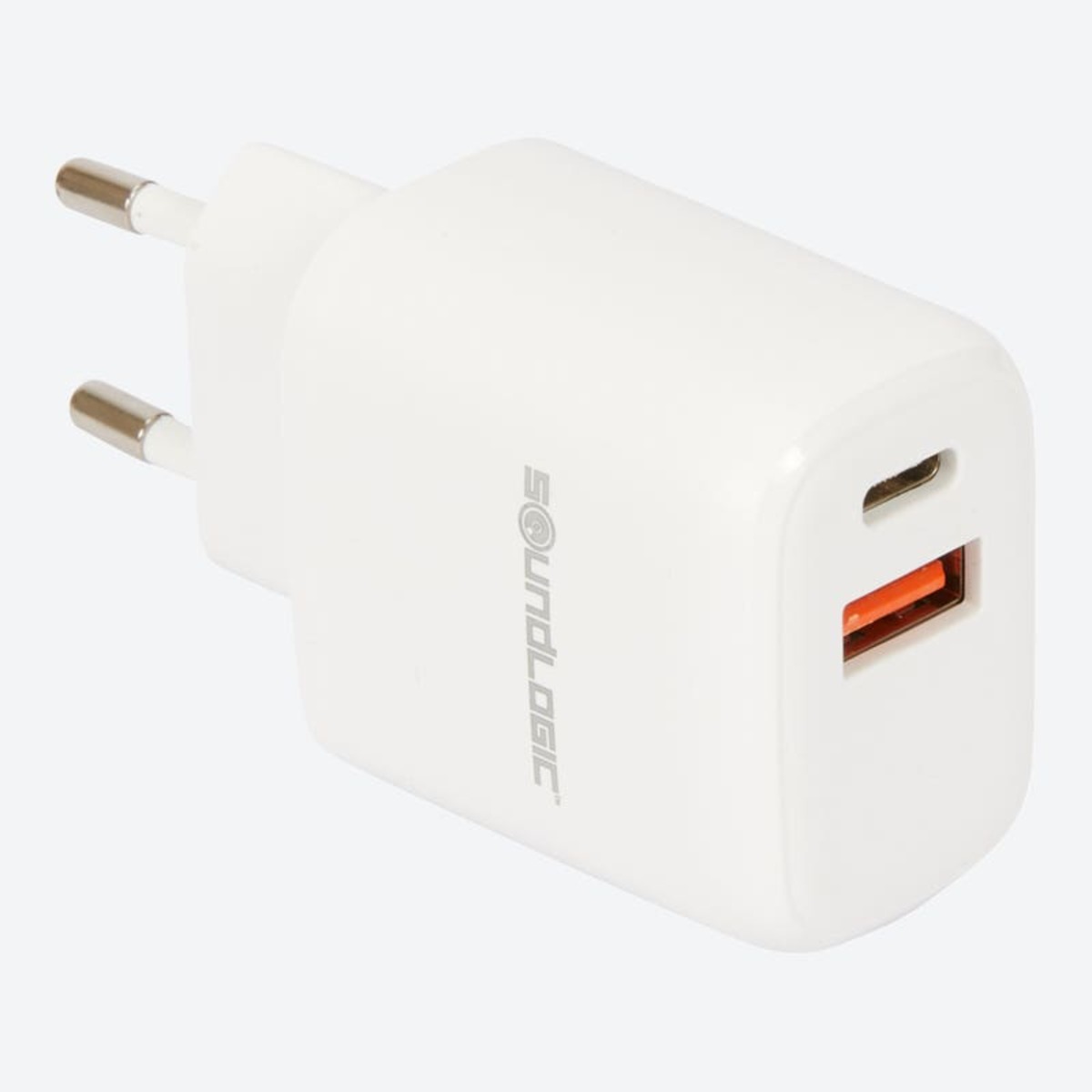 Bild 1 von Soundlogic Schnell-Ladegerät mit USB-Type-A & -C-Anschluss