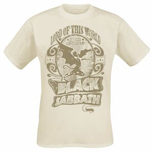 Black Sabbath T-Shirt - Lord Of This World - S bis XXL - für Männer - Größe S - natur  - Lizenziertes Merchandise!