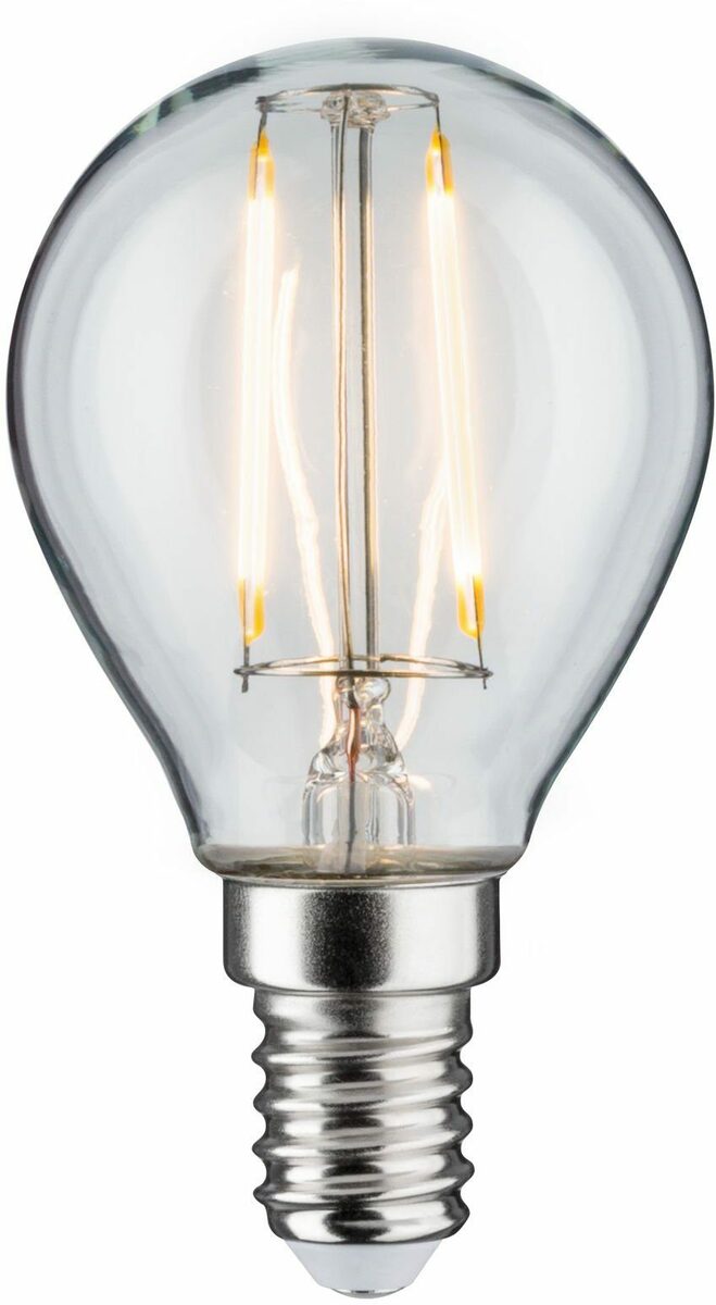 Bild 3 von Paulmann 5er Pack 4,8W Tropfen E14 klar dimmbar 2700K LED-Filament, E14, 5 St., Warmweiß