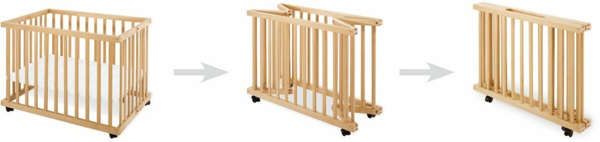 Bild 2 von Pinolino® Laufgitter Lexus, 100x100 cm, faltbar; Made in Europe