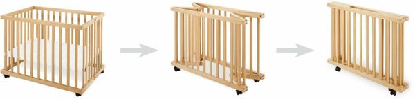 Bild 2 von Pinolino® Laufgitter Lexus, 100x100 cm, faltbar; Made in Europe