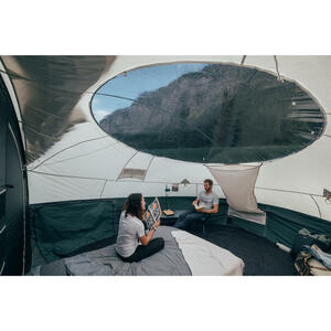 Campingzelt Bubble-Zelt Polybaumwolle - Air Seconds Skyview für 2 Personen 1 Kabine