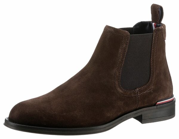 Bild 1 von Tommy Hilfiger CORE RWB HILFIGER SUEDE CHELSEA Chelseaboots mit Streifen in der Ferse