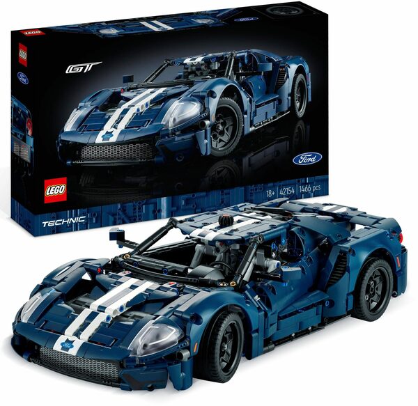 Bild 1 von LEGO® Konstruktionsspielsteine Ford GT 2022 (42154), LEGO® Technic, (1466 St)