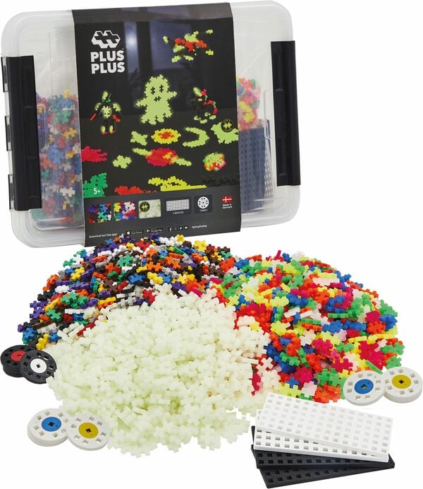 Bild 1 von PLUS-PLUS Spielbausteine Kreativ Bausteine Basic XXL, (2000 St), Made in Europe