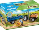 Bild 1 von Playmobil® Konstruktions-Spielset Traktor mit Hänger (71249), Country, teilweise aus recyceltem Material; Made in Germany