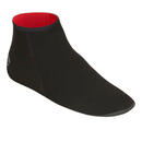 Bild 1 von Neoprensocken Surfen/Bodyboarden 100 2 mm halbhoch schwarz