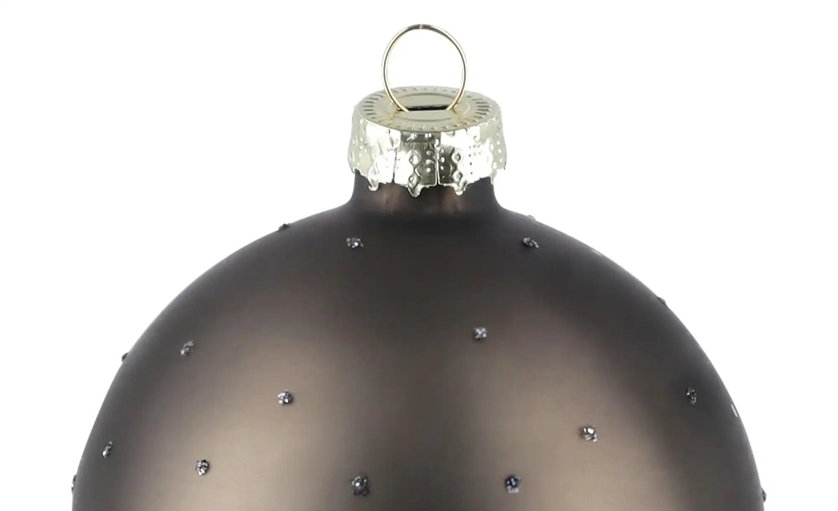 Bild 2 von Weihnachtsbaumkugel Grau