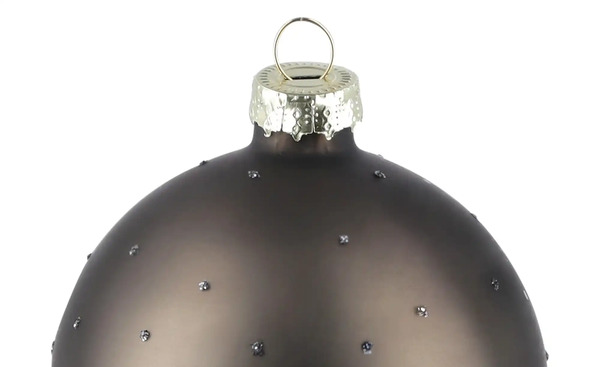 Bild 2 von Weihnachtsbaumkugel Grau