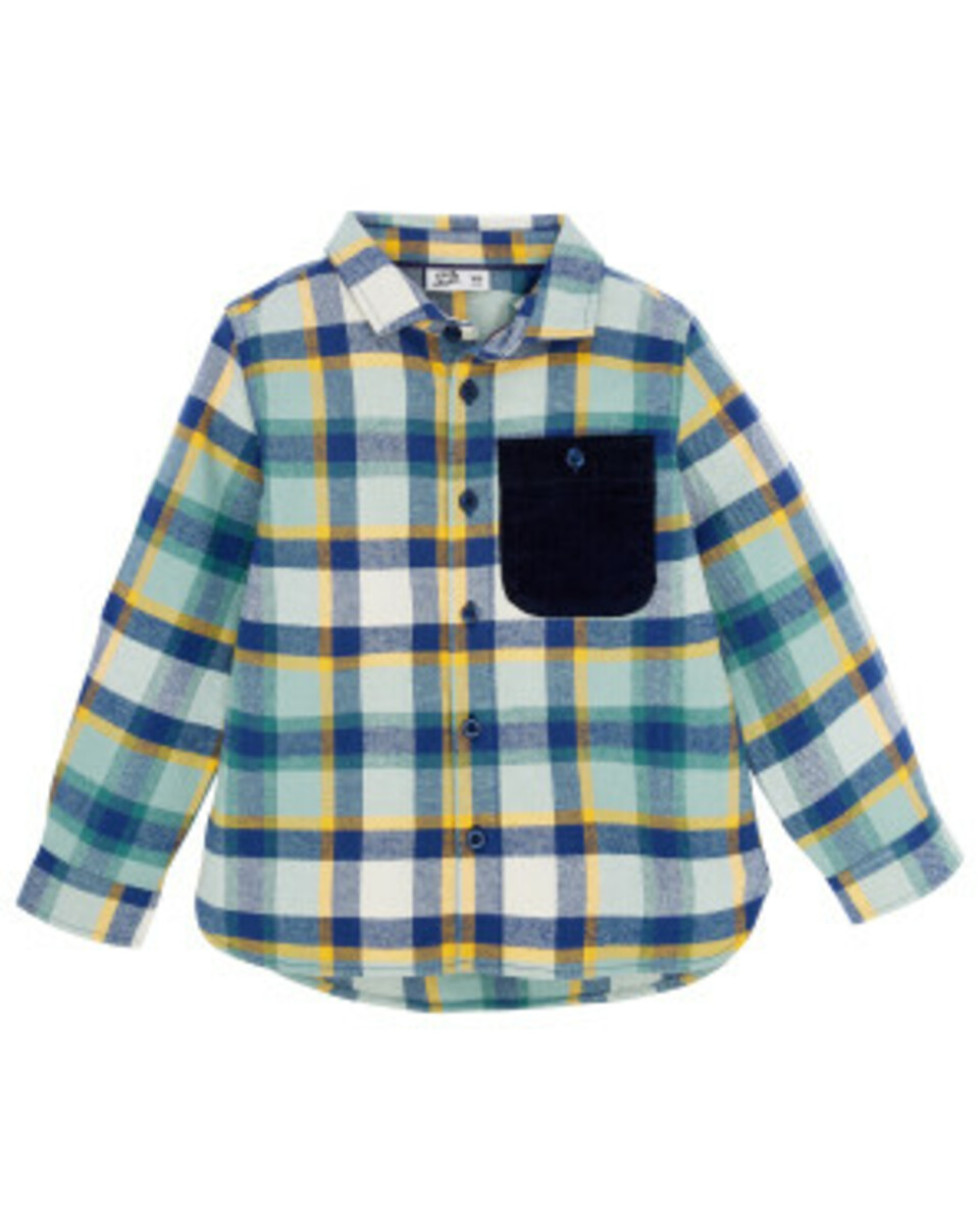 Bild 1 von Hemd mit Karomuster
       
      Kiki & Koko Brusttasche
   
      dunkelblau