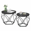 Bild 1 von VASAGLE Beistelltisch, 2er Set, Couchtische, abnehmbare Tischplatte, Vintage