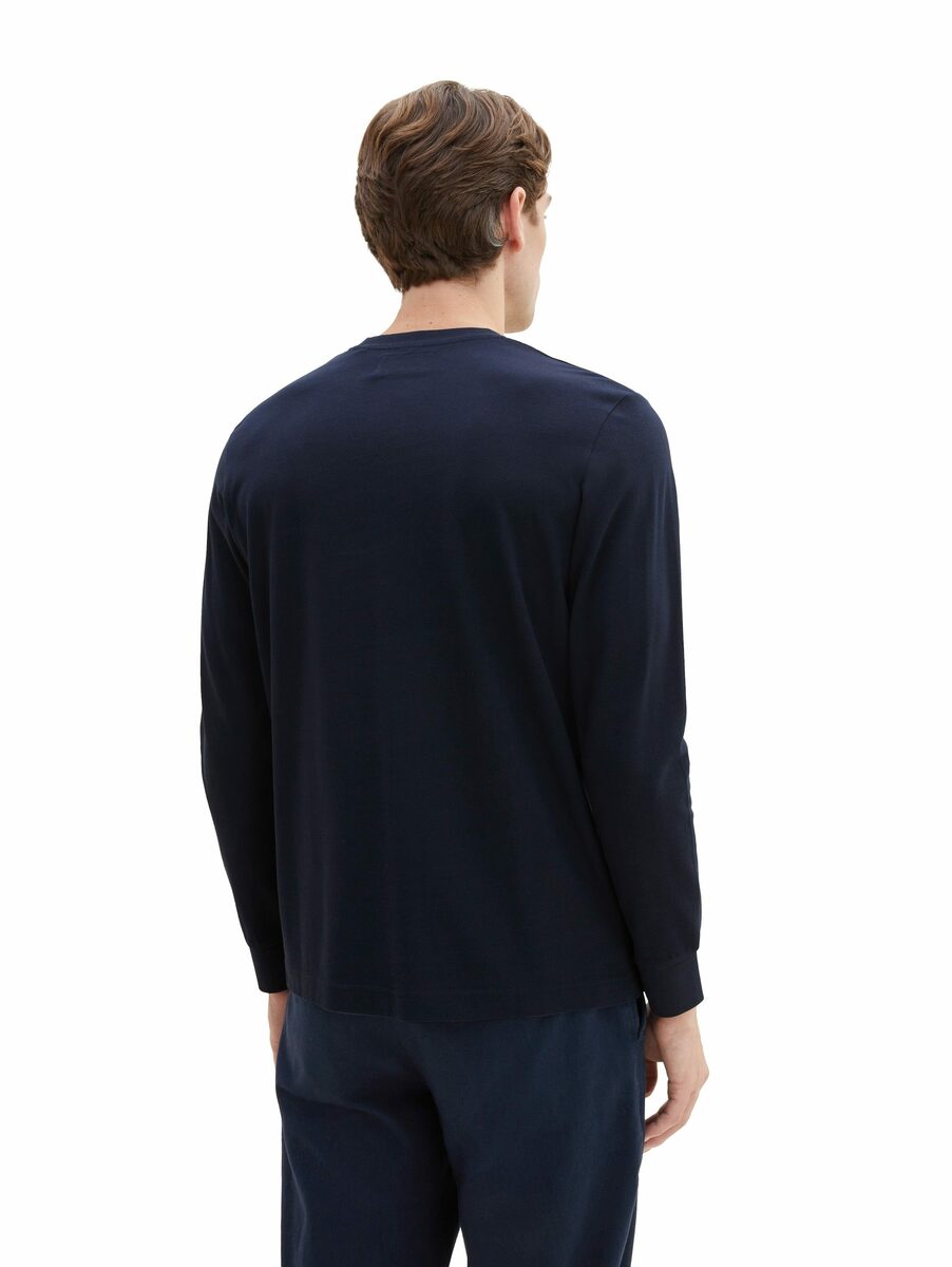 Bild 1 von TOM TAILOR Langarmshirt mit Label-Patch auf der Brust