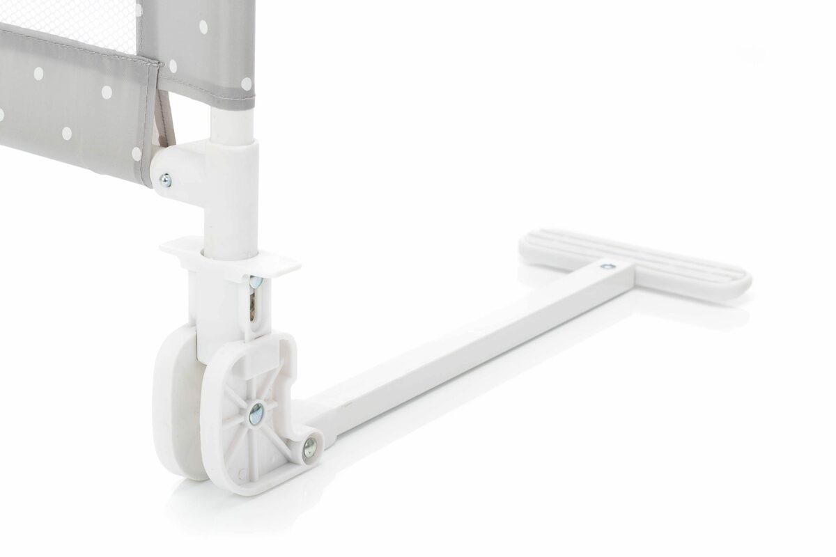 Bild 4 von Fillikid Bettschutzgitter Punkte grau, 135/50 cm, mit Klappfunktion