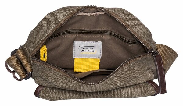 Bild 4 von camel active Umhängetasche MOUNTAIN Cross bag S, mit modischen Lederapplikationen