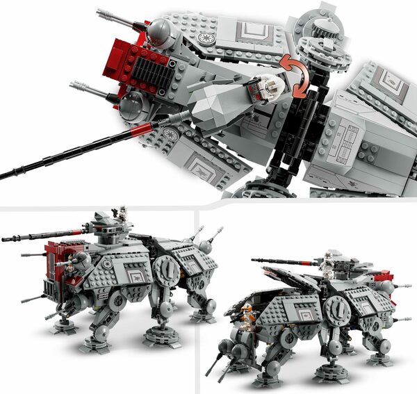 Bild 2 von LEGO® Konstruktionsspielsteine AT-TE Walker (75337), LEGO® Star Wars TM, (1082 St), Made in Europe