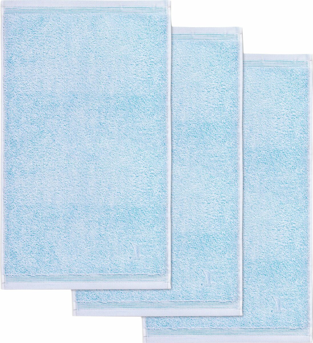 Bild 1 von Möve Gästehandtuch Superwuschel, Walkfrottier (3-St), in kräftigen Farben