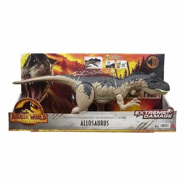 Bild 1 von Mattel HFK06 - Jurassic World - Extreme Damage - Allosaurus, Dinosaurier