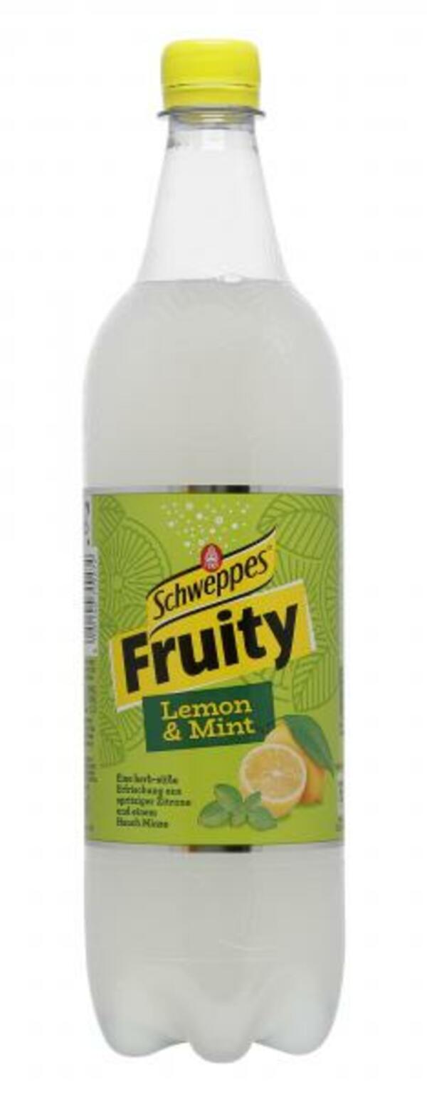 Bild 1 von Schweppes Fruity Lemon & Mint (Einweg)