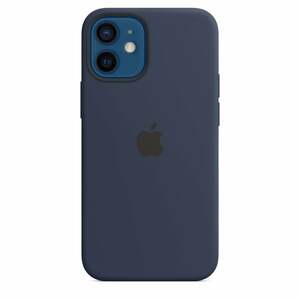 iPhone 12 mini Silikon Case mit MagSafe - Dunkelmarine Handyhülle