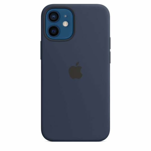 Bild 1 von iPhone 12 mini Silikon Case mit MagSafe - Dunkelmarine Handyhülle