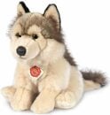 Bild 1 von Teddy Hermann® Kuscheltier Wolf sitzend, 29 cm, zum Teil aus recyceltem Material