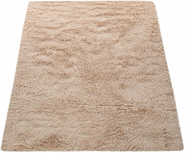 Bild 2 von Hochflor-Teppich Silky 591, Paco Home, rechteckig, Höhe: 37 mm, Uni-Farben, besonders weich und kuschelig