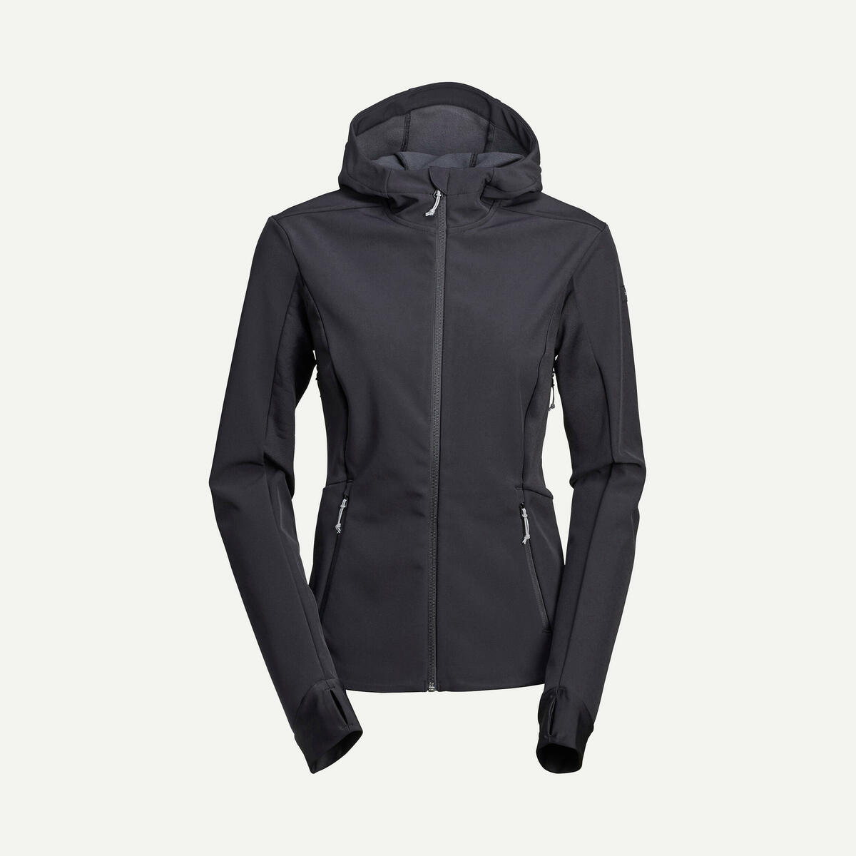 Bild 1 von Softshelljacke Damen winddicht Wandern - MT500 schwarz